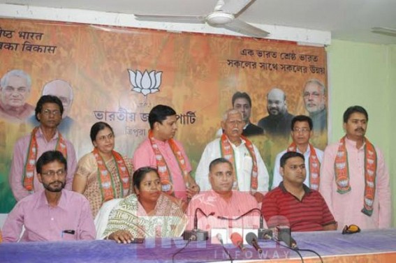 BJP held press meet, 7 Morchaâ€™s constituted